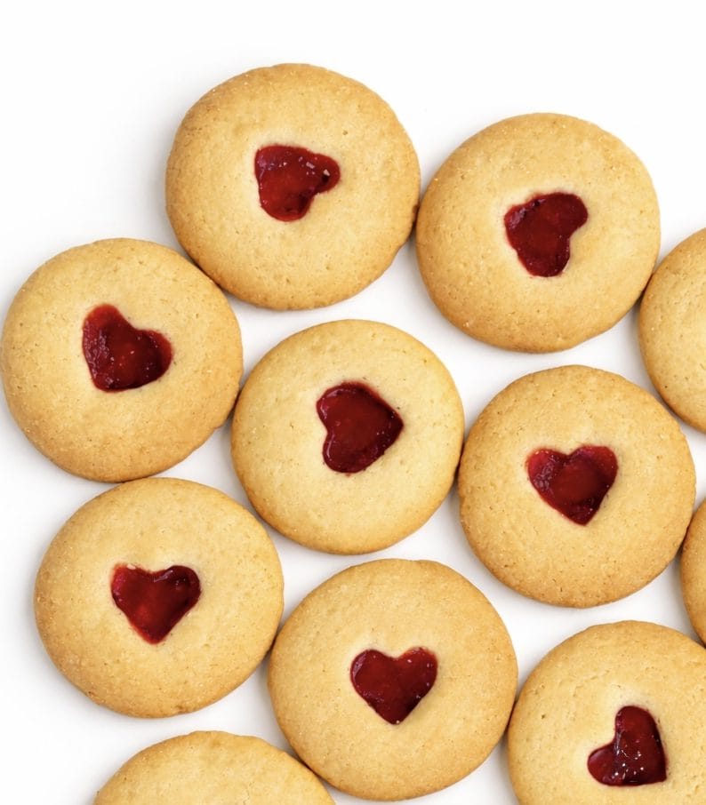 Aarbei Hartjies - Limited Edition Valentine's Cookie