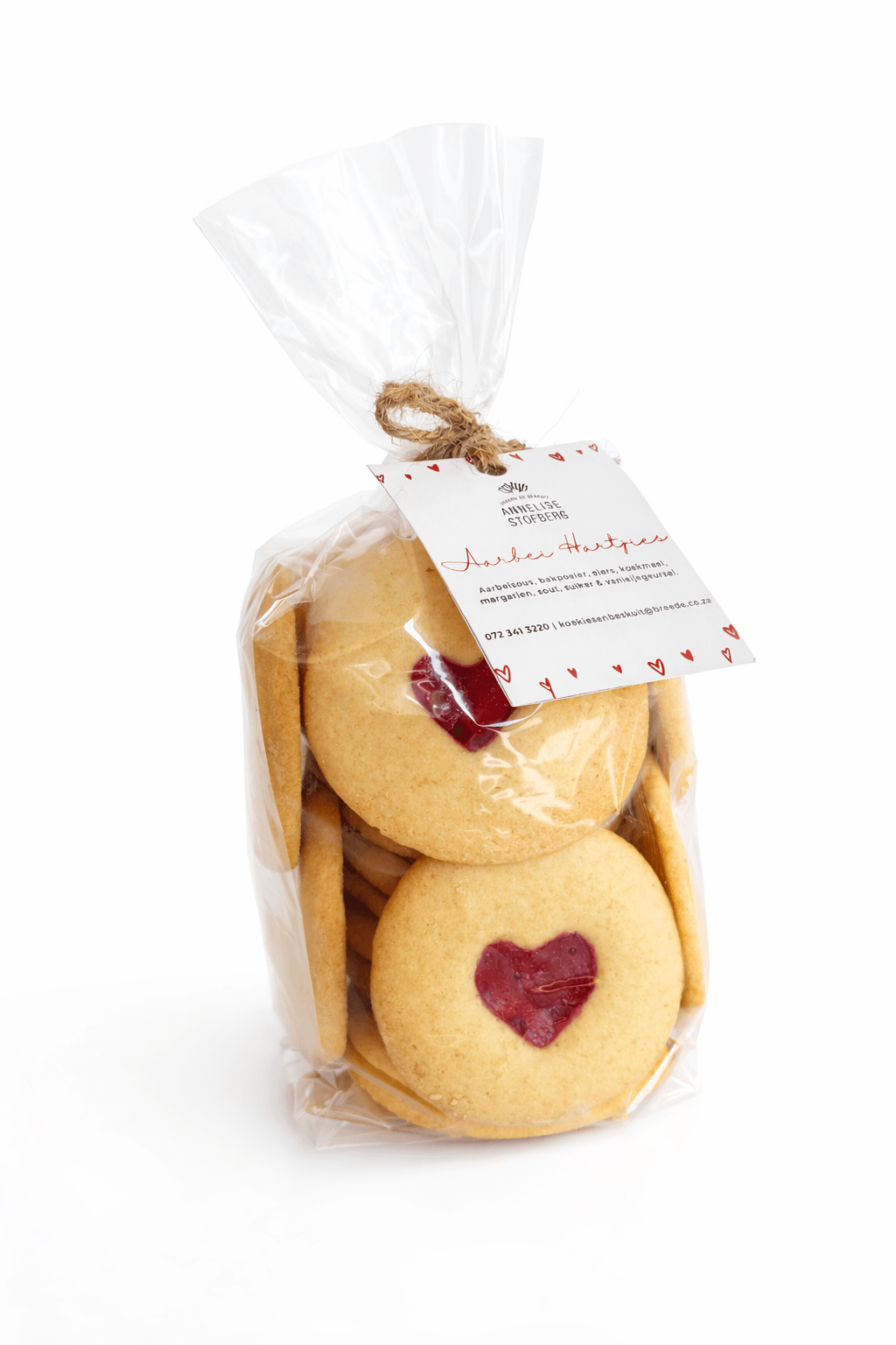 Aarbei Hartjies - Limited Edition Valentine's Cookie - Image 2